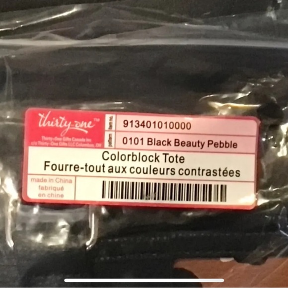 Thirty One Color Block Tote - Picture 2 of 4